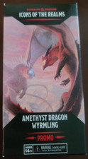 D D Icons Of The Realms: Amethyst Dragon Wyrmling Promo