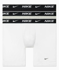Nike BLACK/WHITE/GREY Men's Stretch Boxer Briefs 3-Pack, US X-Large