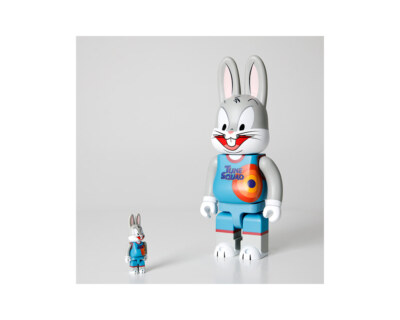 Medicom Toy R@BBRICK Rabbrick 400% + 100% BUGS BUNNY Authentic