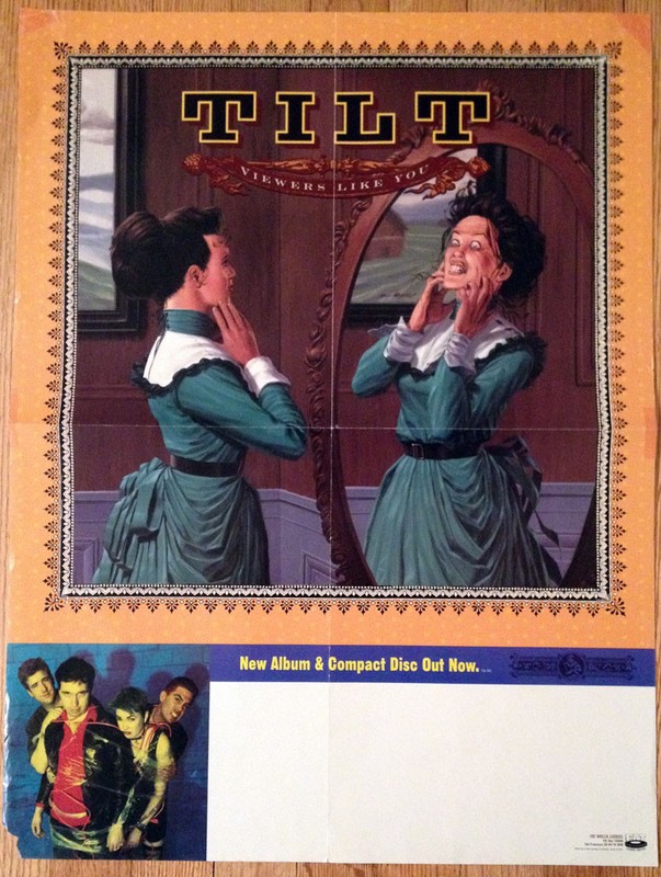 TILT viewers like you RARE promo poster 18x24 fat wreck punk grrrl socal nofx