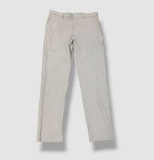  95 Tommy Hilfiger Men's Gray Modern-Fit Stretch Trousers Dress Pants 33W 32L