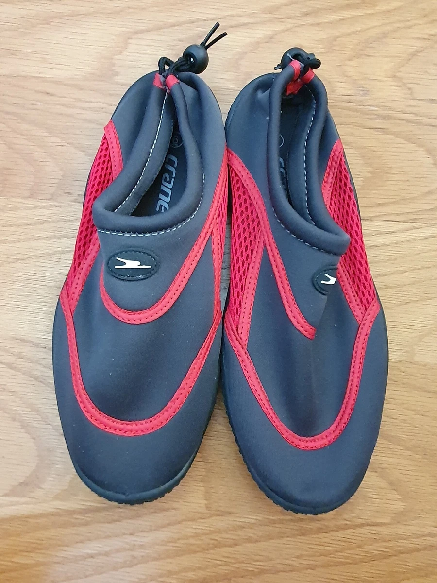 WOMANS CRANE AQUA SHOES RED BLACK UK SIZE 6 eBay
