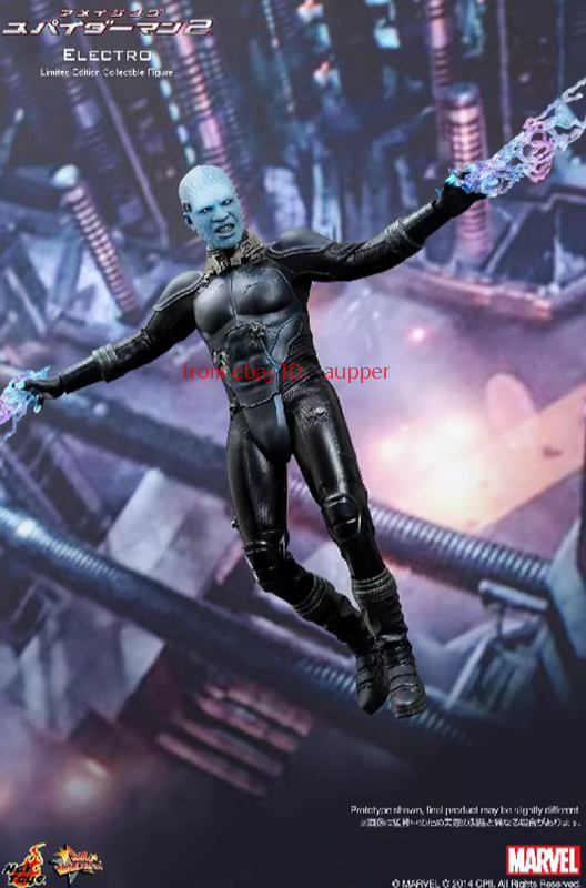Hot Toys Mms246 1/6 Electro The Amazing Spider-Man2 Action Figure