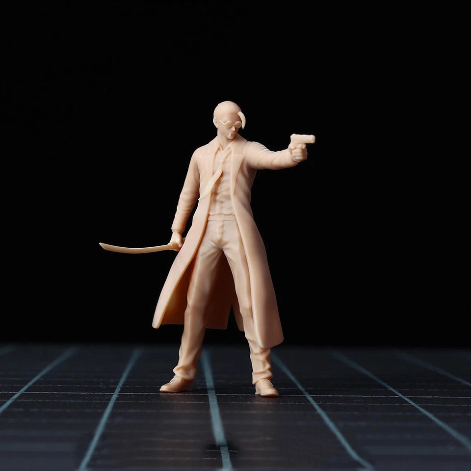 1/43 1/64 Taro Sakamoto versión grasa/delgada modelo miniatura escena accesorios vehículo juguete Foto 2 de 4