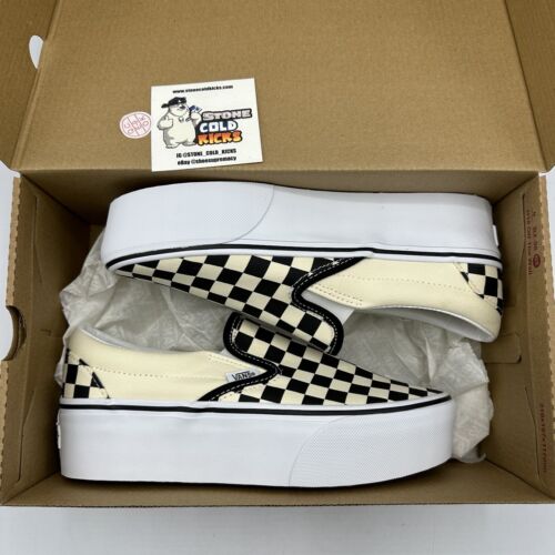 Vans Classic Slip-On Stackform Platform Sneakers VN0A7Q5RTYQ Size 7M/8.5W - Picture 1 of 7