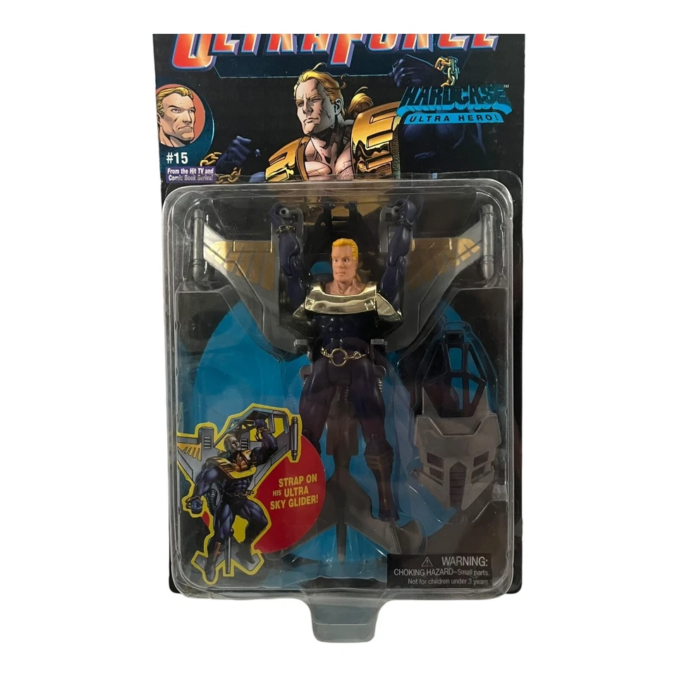Figura de acción Ultraforce Hardcase vintage 1995 Galoob Foto 3 de 4