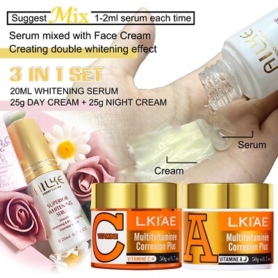 Vitamins Glow-Boosting Skin Care Acne Marks Ant wrinkle Black Spot Remove White