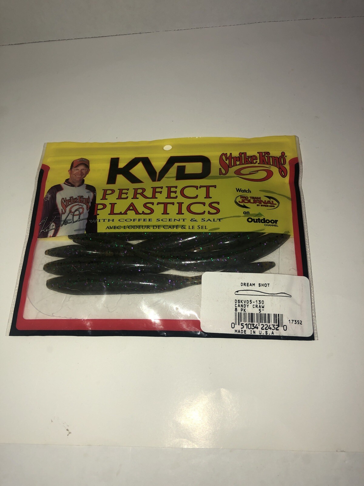 Strike King Fishing Perfect Plastics 5" Dream-Brand New-SHIPS N 24 HOURS - Image 10