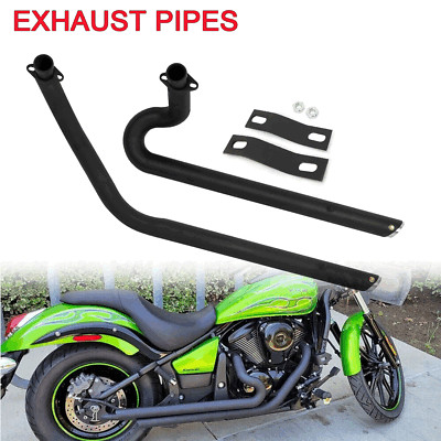 Exhaust Pipes Systems With Mufflers For Kawasaki Vulcan 900 S VN900 EN900