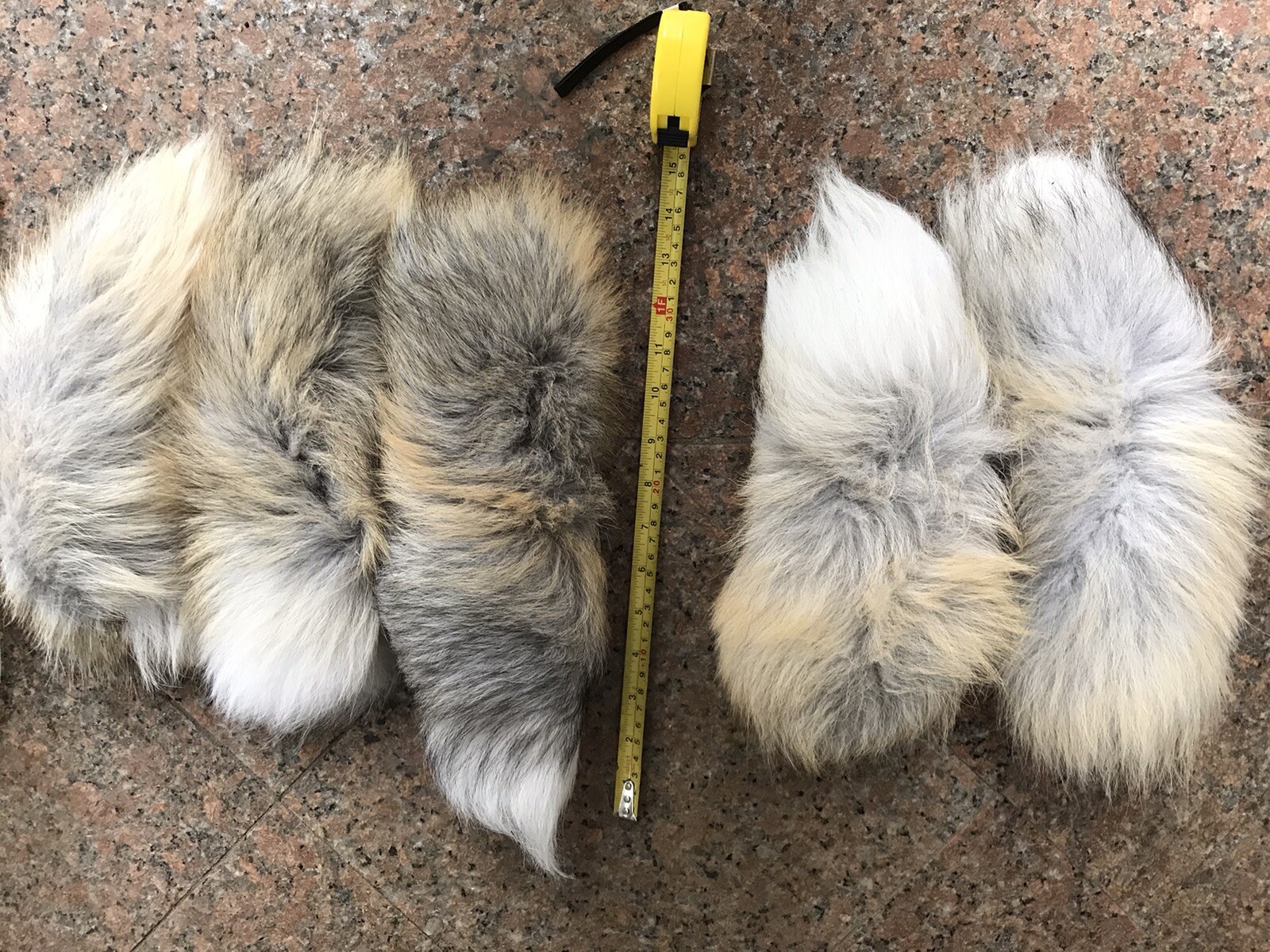 Coyote Tails Keychains Genuine Fur Crafts eBay