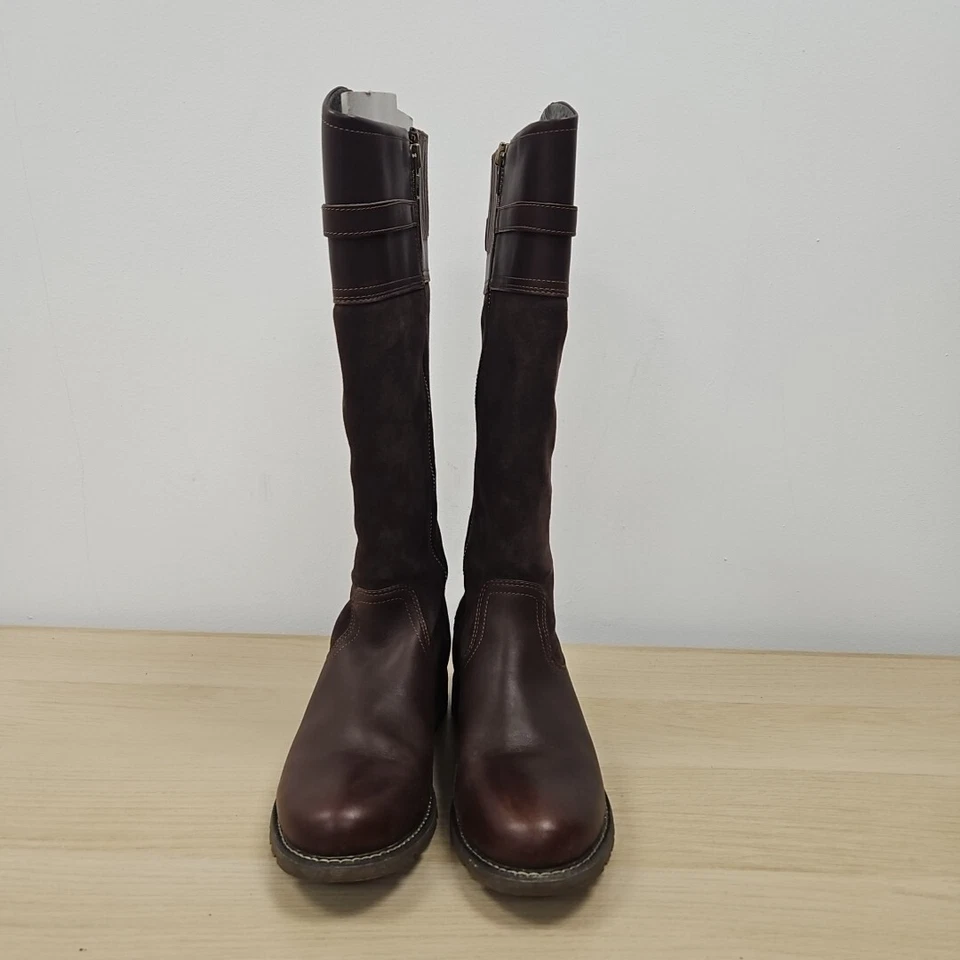 Ariat Loxley Botas Impermeables Marrón Country Montar Hasta la Rodilla Talla Uk 5.5 # Foto 4 de 4