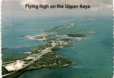 Upper Keys, Overseas Highway, Florida Keys, Keys Color Graphics, Key Postcard