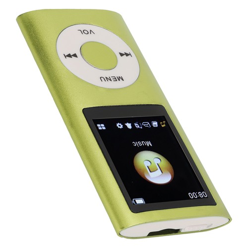 (Grün) 64GB MP3 Musik Player mit Kopfhörer Tragbar Verlustfrei Sound MP3 Musik