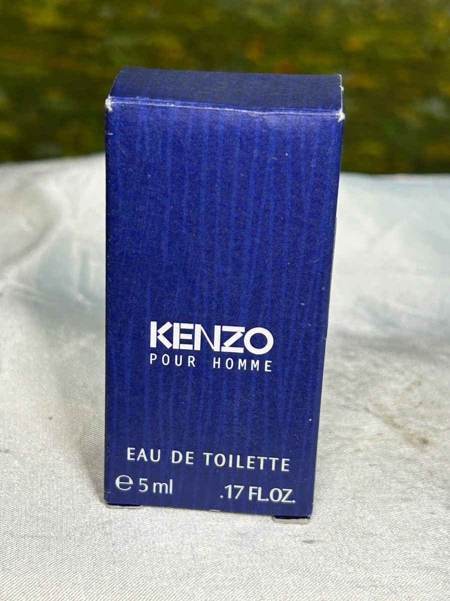 KENZO POUR HOMME 5ML EDT MINI SPLASH (NEW WITH BOX) | eBay
