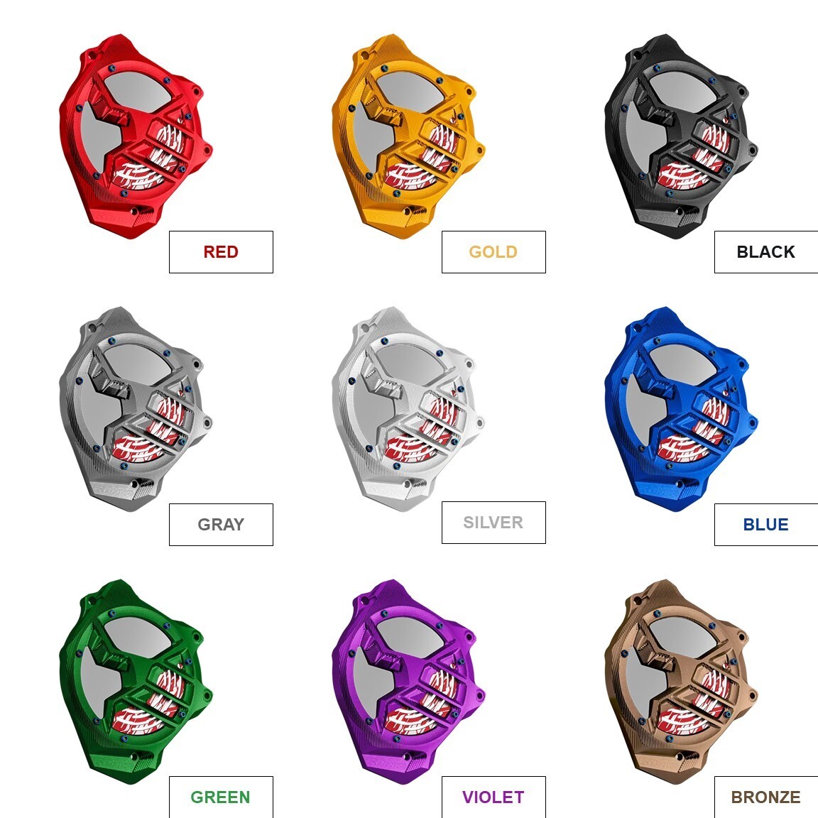 Transmission Trim Front Cover for Yamaha Zuma 125 2022-2024 (Choose Color)