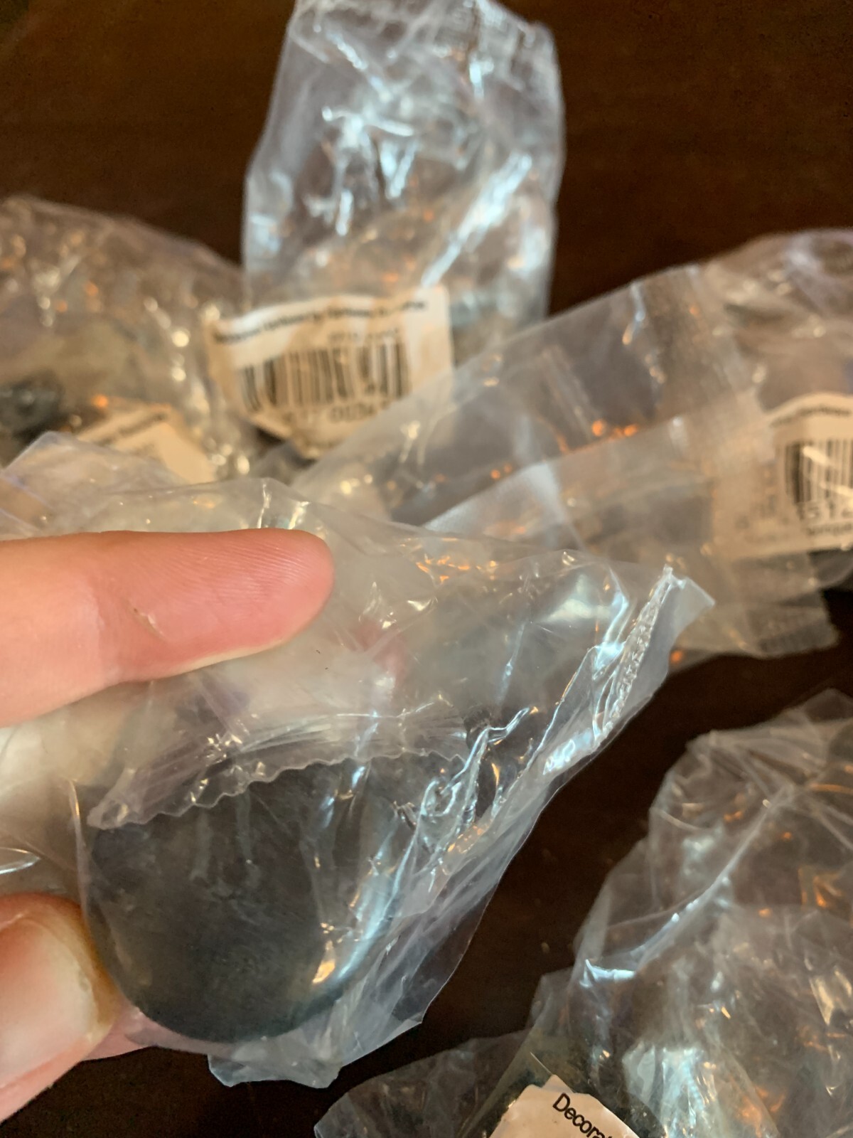 CABINET KNOBS 1-3/16" Oil-Rubbed Bronze Lot x7pks Hardware Resources 3910-DBAC