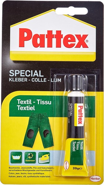 Pattex Spezialkleber Textil, Blisterkarte, 20G-image