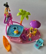POLLY POCKET Magnet DIP N DIVE POOL Vintage 2 FIGUREN