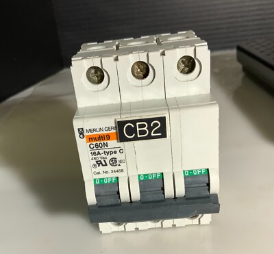 MERLIN GERIN MULTI9 C60N 16A-TYPE C ($49.99 OBO)