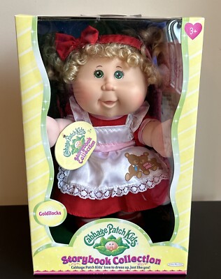 Rare 2010 Cabbage Patch Kids Storybook Collection Goldilocks Sealed