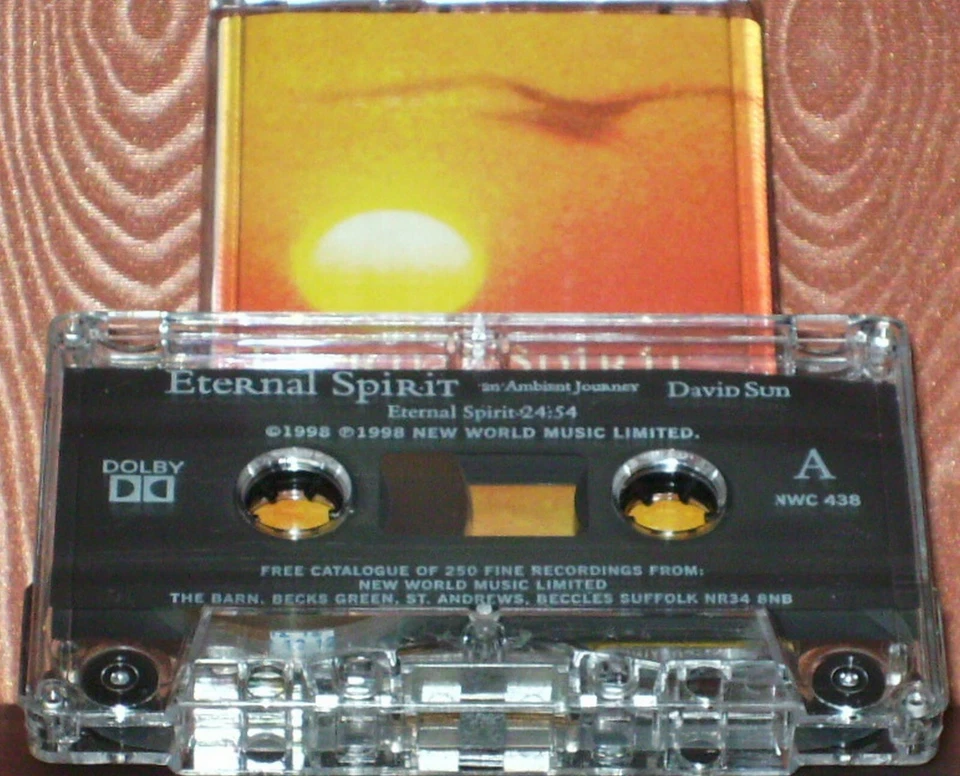 David Sun Eternal Spirit CASSETTE ALBUM New Age Ambient New World Music - Image 2 of 4