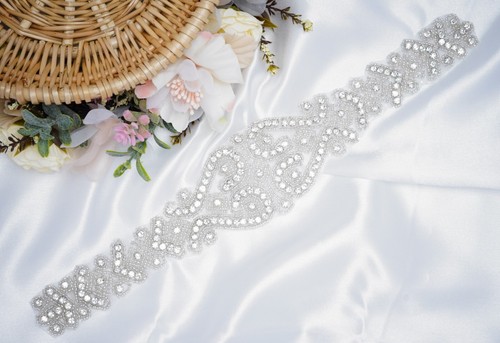 Lotto cintura caftano accessori damigella accessori abito da sposa strass completo donna - Foto 96 di 150