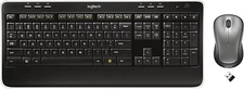Logitech MK520 Wireless Keyboard and Mouse.