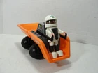 Vintage 1982 Playmobil Playmo Space 3558 Lunar Dumper W/ 1974 Astronaut
