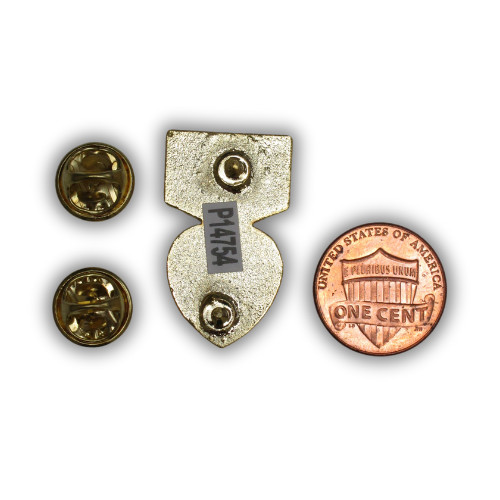 Purple Heart Medal Military US Genuine Military Issue Lapel Hat Pin 1-3/16"