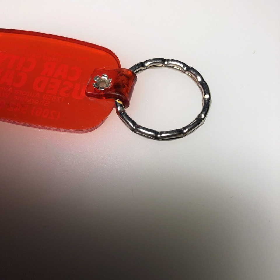 Shoreline WA Car City Auto Car Dealer Washington Dealership Keychain