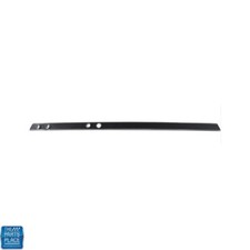 1966 Chevelle Upper Dash Instrument Trim Bezel Insert Strip Black Wo Ac