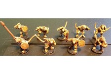 15mm Fantasy Ratmen with Hand Weapons and Shields (35 figures)