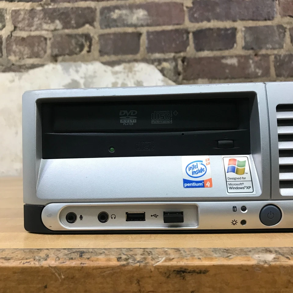 HP Compaq SFF Desktop PC Retro Gaming Pentium 4 3.20GHz 1GB RAM (Windows XP Pro) - Image 3 of 4