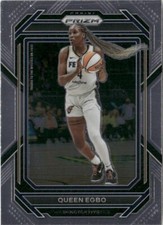 2023-24 Panini Prizm WNBA Queen Egbo Washington Mystics #78