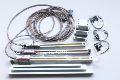 JCS900-3AE 3 ejes lectura digital con 3 piezas 50-1020 mm escala lineal 5 micras - Imagen 2 de 8