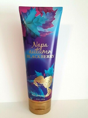 Bath & Body Works Napa Autumn BlackBerry Triple Moisture Cream New Rare Retired