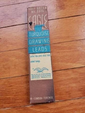 Vintage Eagle Pencil Co. Turquoise Drawing Leads No. 2375 Leads 2H