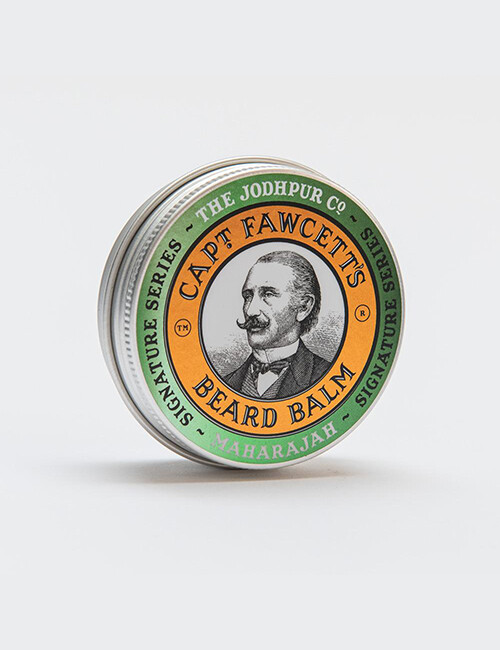Captain Fawcett Fawcetts Maharajah Beard Balm Mens Gentlemens Beards 60ml Tin