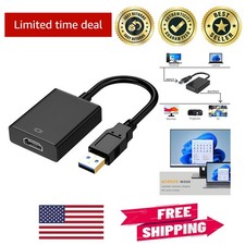 1080P USB to HDMI Adapter - Connect Multiple Monitors for Ultimate Efficiency