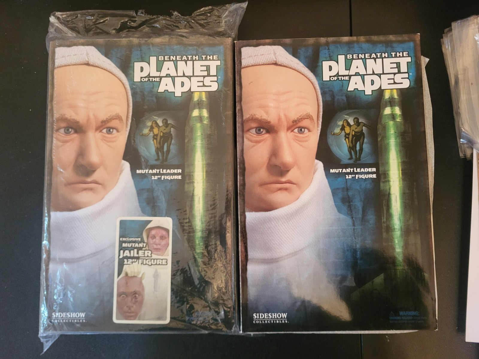 Sideshow Planet Of The Apes Rare Black Jailer + Mutant Lea U-GET BOTH