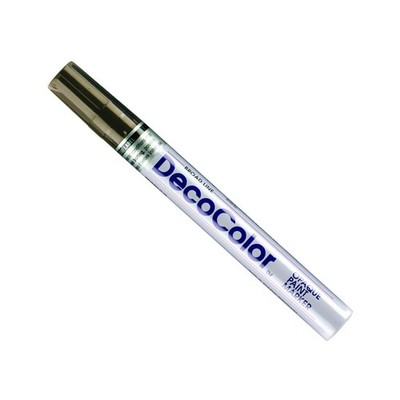 UCHIDA 300C18 Marvy Deco Color Broad Point Paint Marker Dark Brown Art Pen