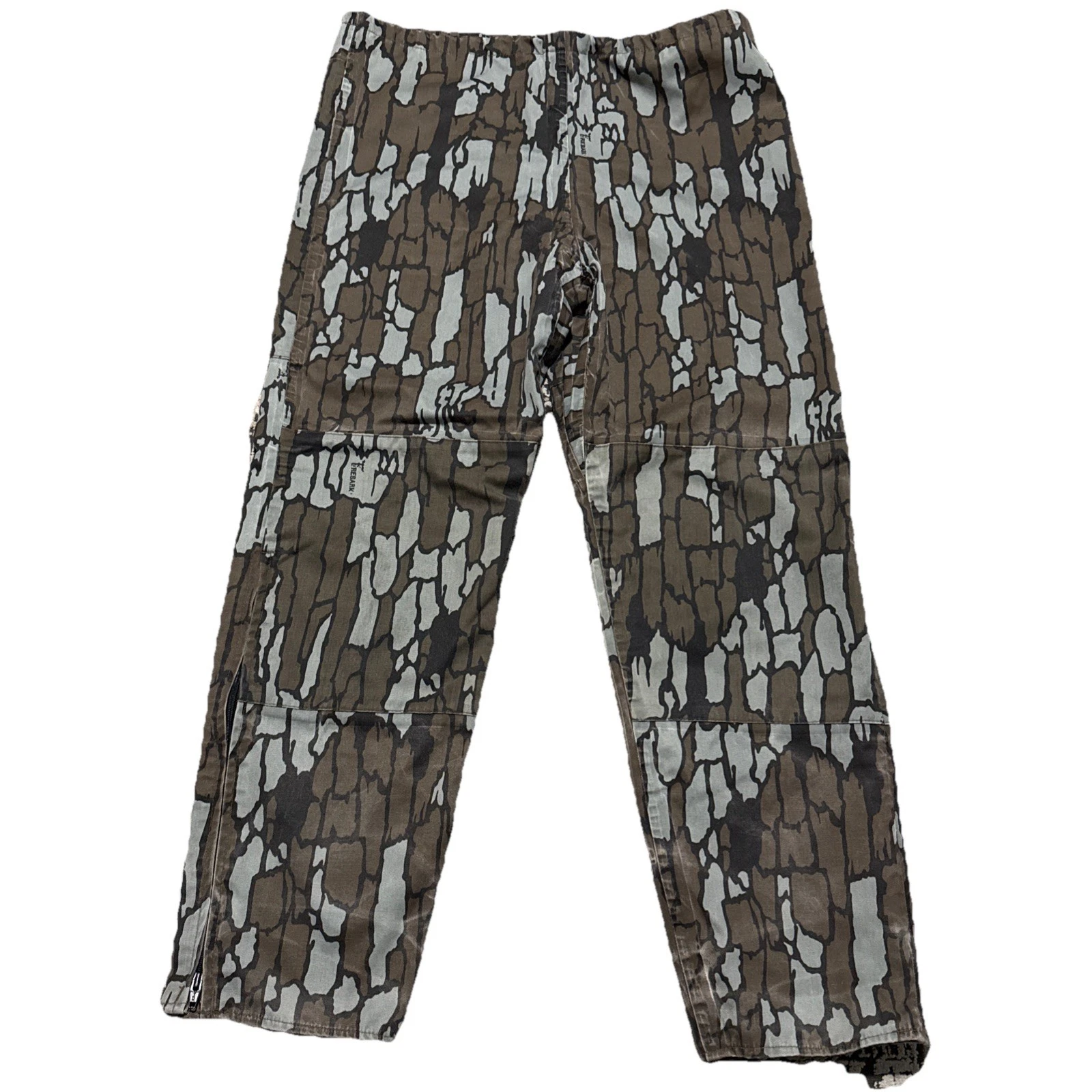 Vintage Columbia Pants Mens Large Trebark Camo GORE-TEX Hunting Made in USA 90s