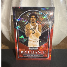 Panini 2023-24 Prizm Draft Picks Brilliance Colby Jones RC #6 Xavier