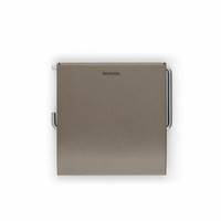 Brabantia Toilettenpapierhalter Renew Klopapierhalter Wc-Rollenhalter Platinum