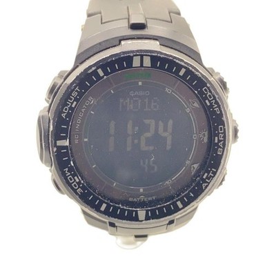 CASIO PROTREK Case Size 4.5 ×4.7cm Used Watch #1257517