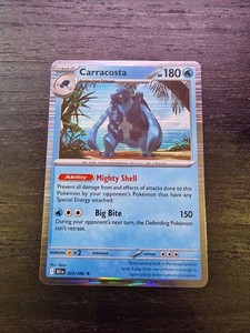 Carracosta - Horizontal Holo - 026/086 SV Black Bolt - Pokemon TCG