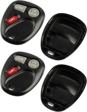 Case Shell Key Fob Keyless Entry Remote 2001 2002, Set of 2