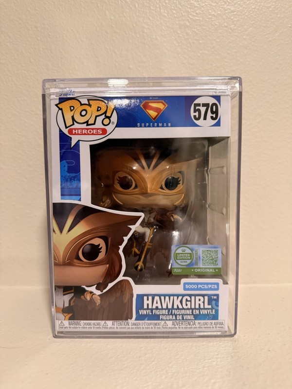 Funko Pop! Heroes Superman - Hawkgirl #579 LE 5000 In Hard Stack