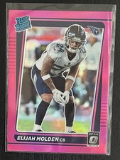 2021 Donruss Optic Elijah Molden Pink Rated Rookie RC #300 Titans