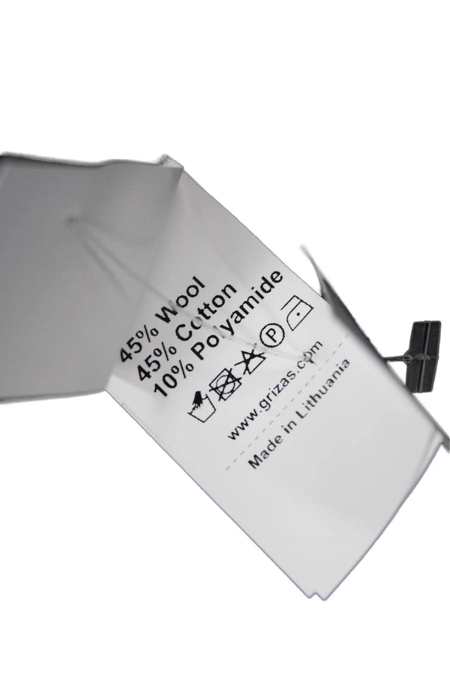 Grizas Womens Sleeveless Full Zipper Shell Sweater Black Wool Size Small - Image 4 of 4